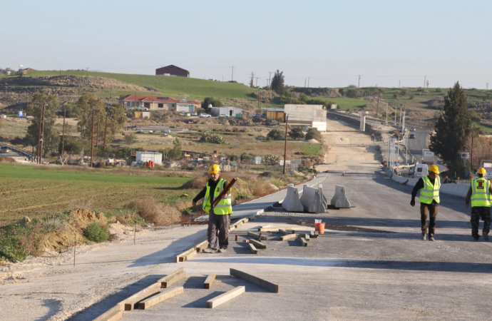 Οδικά έργα στον Υπεραστικό Δρόμο Παλαιχωρίου – Ανθουπόλεως